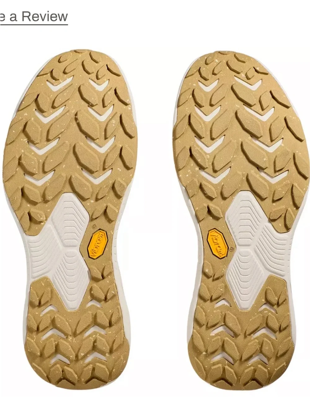 Hoka Transport Oat Milk/Alabaster Trail Runner with Honey Outsole GORE TEX NWOT